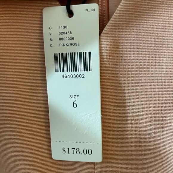 NWT Tracy Reese For Anthropologie Mini Pink Dress Size 6 - Picture 13 of 13